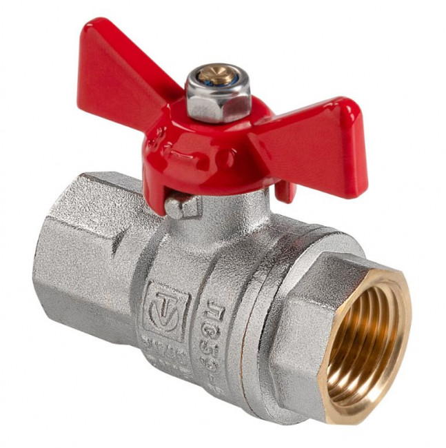 Кран шаровой Valtec 1/2 VT.417.N.04 FF ГОСТ Кран шаровой Valtec 1/2 VT.417.N.04 FF ГОСТ