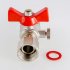 Кран для подключения  манометра 1/2"наружная - 1/2"внутренняя Valtec VT.806.N.0404