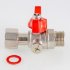 Кран для подключения  манометра 1/2"наружная - 1/2"внутренняя Valtec VT.806.N.0404