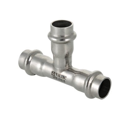 Тройник из нержавеющий стали Valtec 28х22х28 