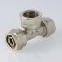 Фитинг обжимной ройник VALTEC VTm.332.N.320632 32x1"x32 Фитинг обжимной ройник VALTEC VTm.332.N.320632 32x1"x32