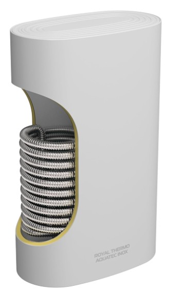 Бойлер косвенного нагрева Royal Thermo AQUATEC INOX-F 100 настенный