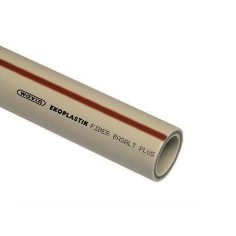 Труба полипропиленовая Ekoplastik Fiber Basalt Plus SDR 7.4 25х3,5