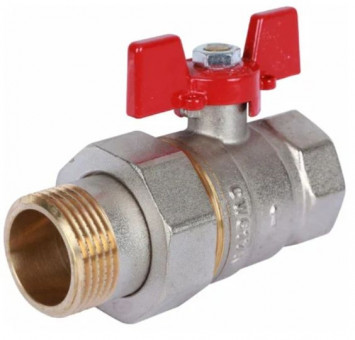 Кран шаровой ROMMER с американкой 1 дюйм RBV-0005-0510225 Кран шаровой ROMMER с американкой 1 дюйм RBV-0005-0510225