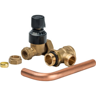 Байпас для комплекта насосной группа G 3/4"- Rp 3/4" STOUT SDG-0020-003002